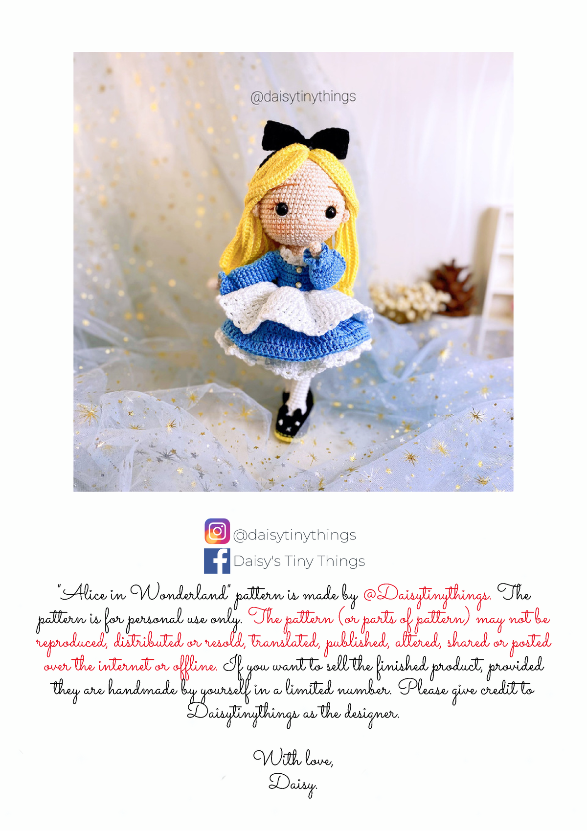 Daisy's Tiny Things Alice in Wonderland - @daisytinythings Daisy's Tiny ...