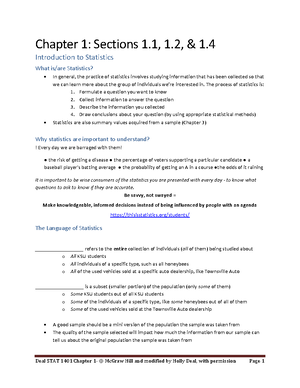 Unit 1 Chapter 2 - Unit 1 Chapter 2: Organizing Data 2 Intro Population ...