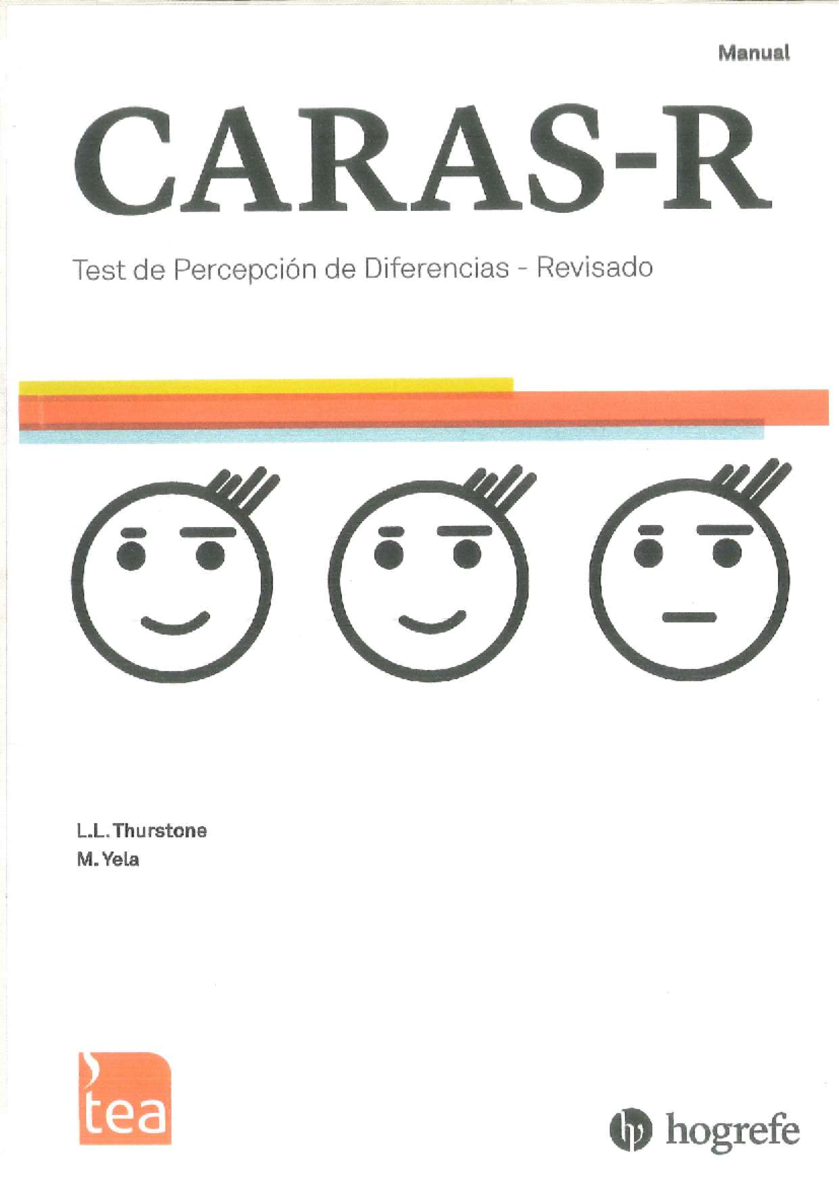 Test Caras-R manual compressed - Manual Test de Percepción de ...