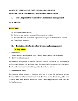 Ccmem 701 Handout - im soldier - DEPARTMENT OF CIVIL ENGINEERING SECTOR ...