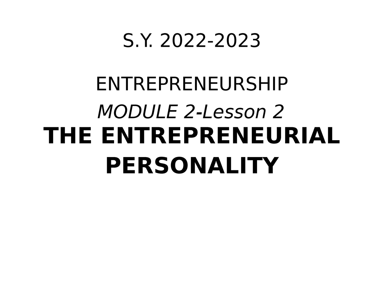 module-2-lesson-2-the-entrepreneurial-personality-s-2022