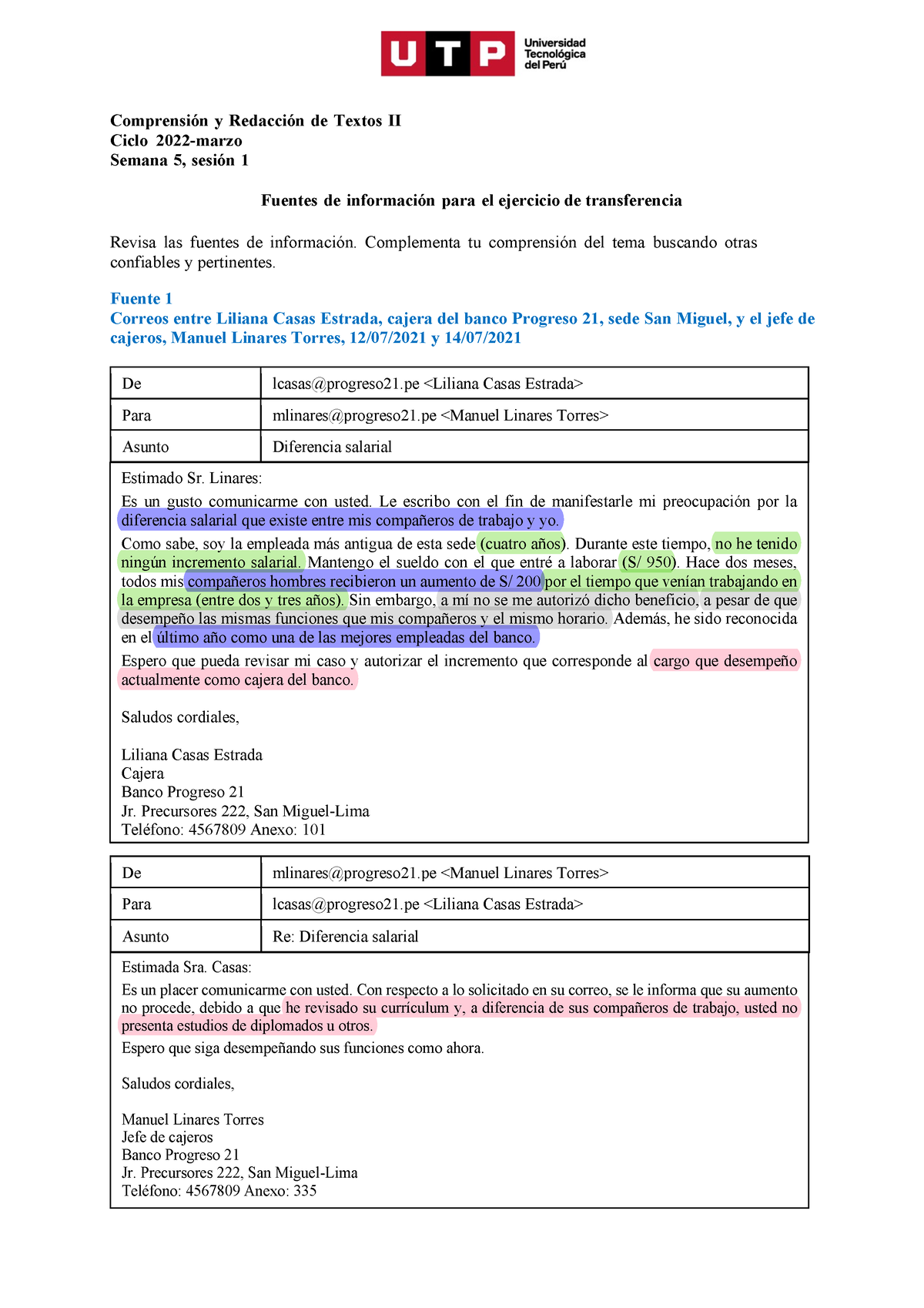 S05. S1 - Fuentes De Información Ejercicio - Comprensión Y Redacción De ...