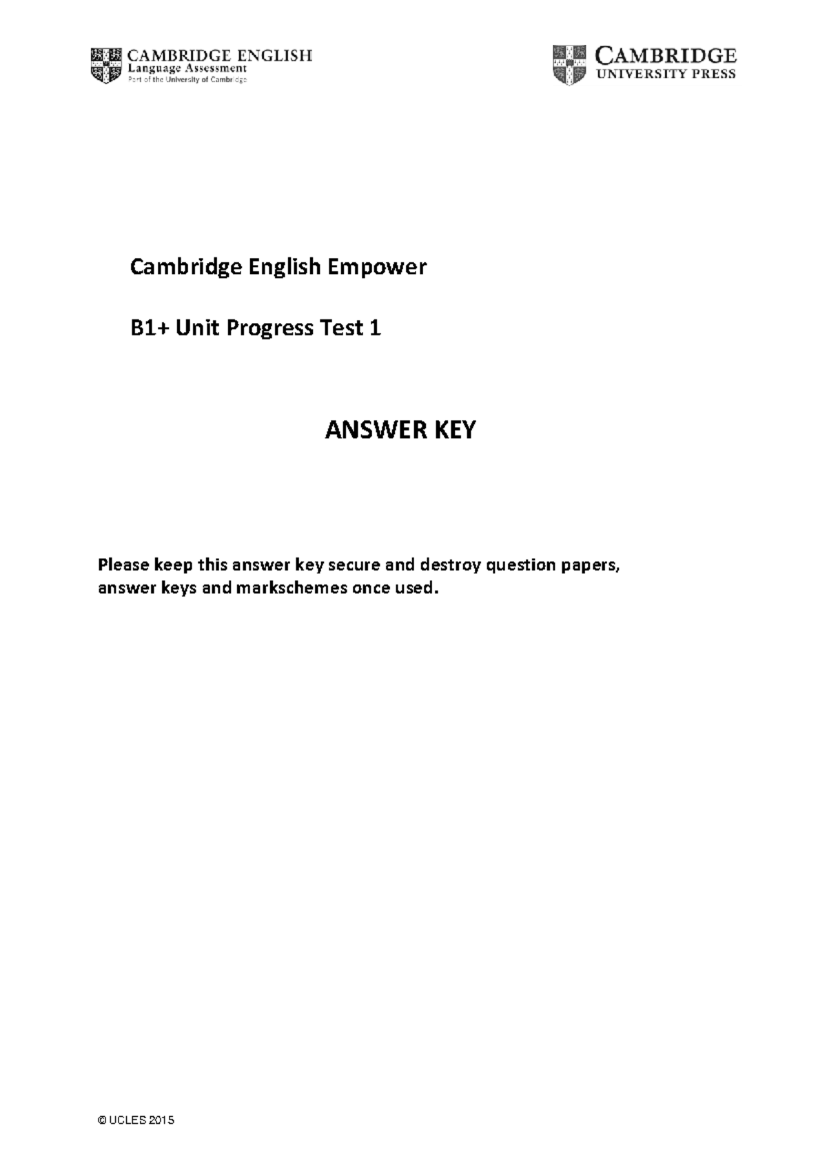 Cambridge-english-empower-b1-unit-progress-test-1-answer-key compress ...