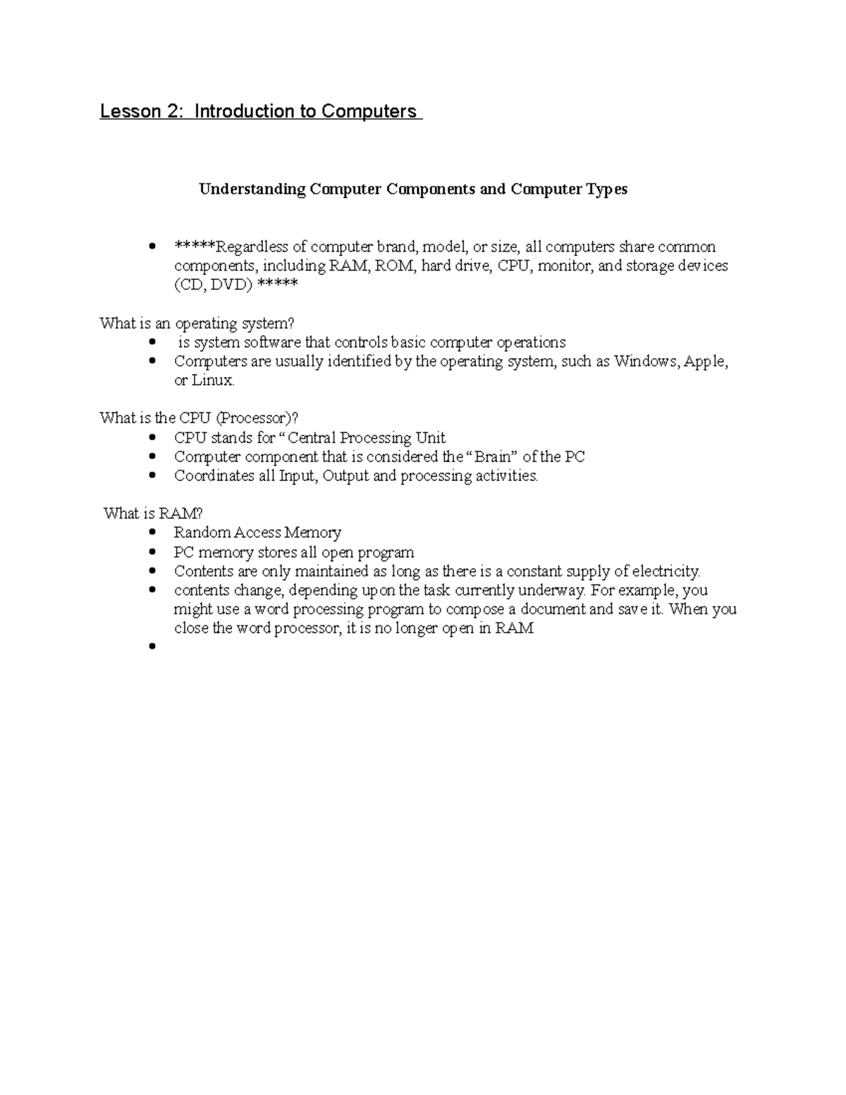 lecture notes computer usage and document design lecture 2 studocu lecture notes computer usage and