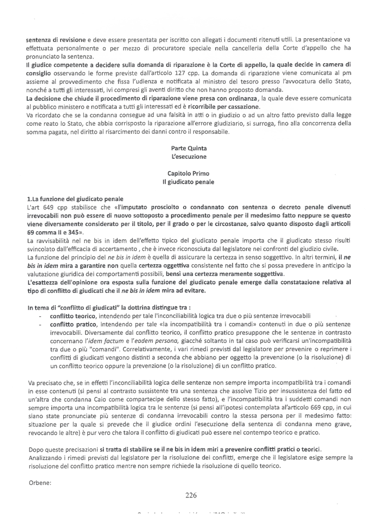 Il giudicato penale nel processo penale Diritto processuale penale Studocu Il giudicato penale nel processo penale Diritto processuale penale Studocu