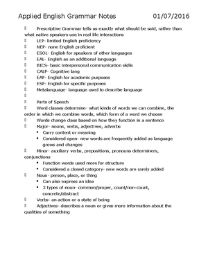 Grammar resource assignment - Grammar Resource Assignment Example 1 ...