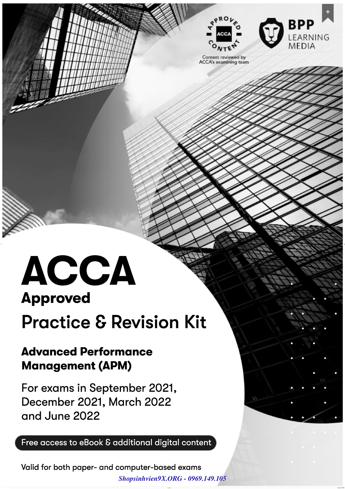 2021 2022 P5 APM Advanced Performance Management P R Kit ACCA