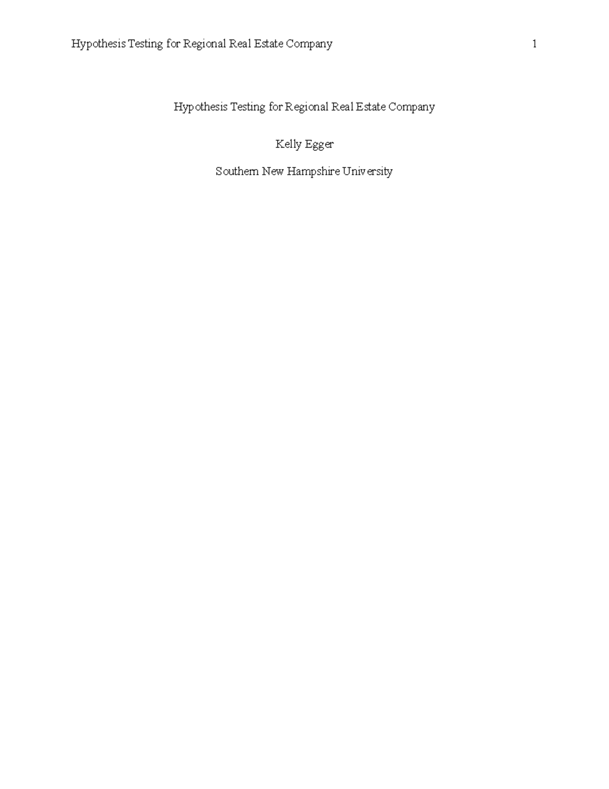 Module 5 Assignment - Hypothesis Testing for Regional Real Estate ...