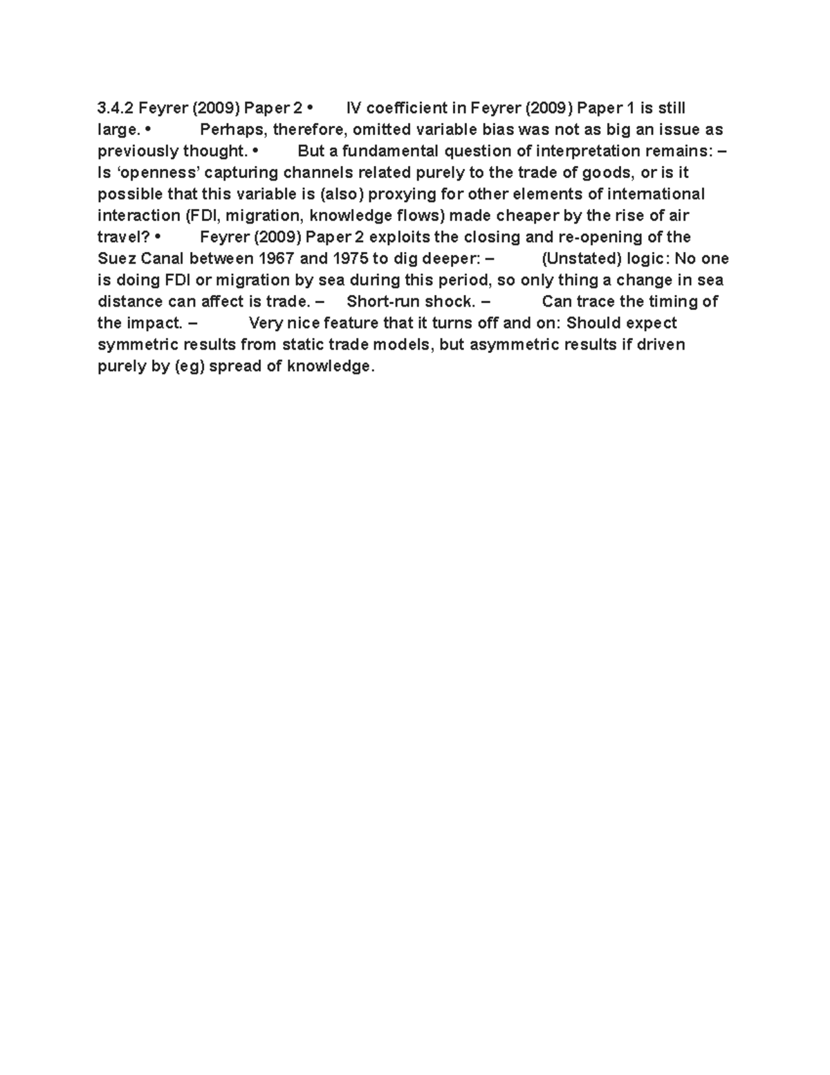 Untitled document - 2023-02-20T205020 - 3.4 Feyrer (2009) Paper 2 • IV ...