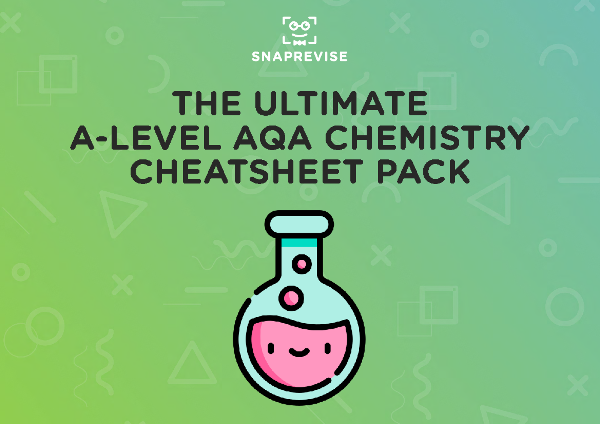 Aqa A Level Chemistry Questions By Topic