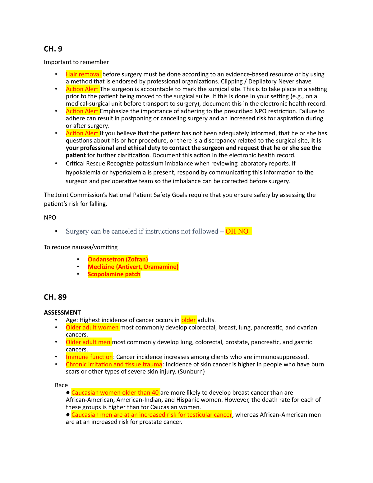 Exam 3 questions - Exam study guide for care management class. - CH. 9 ...