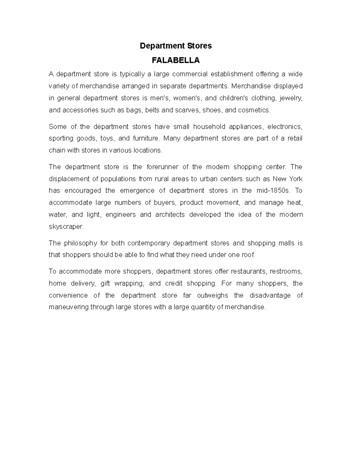 Department Stores Depastment Store Department Stores FALABELLA A department-stores-depastment-store-department-stores-falabella-a