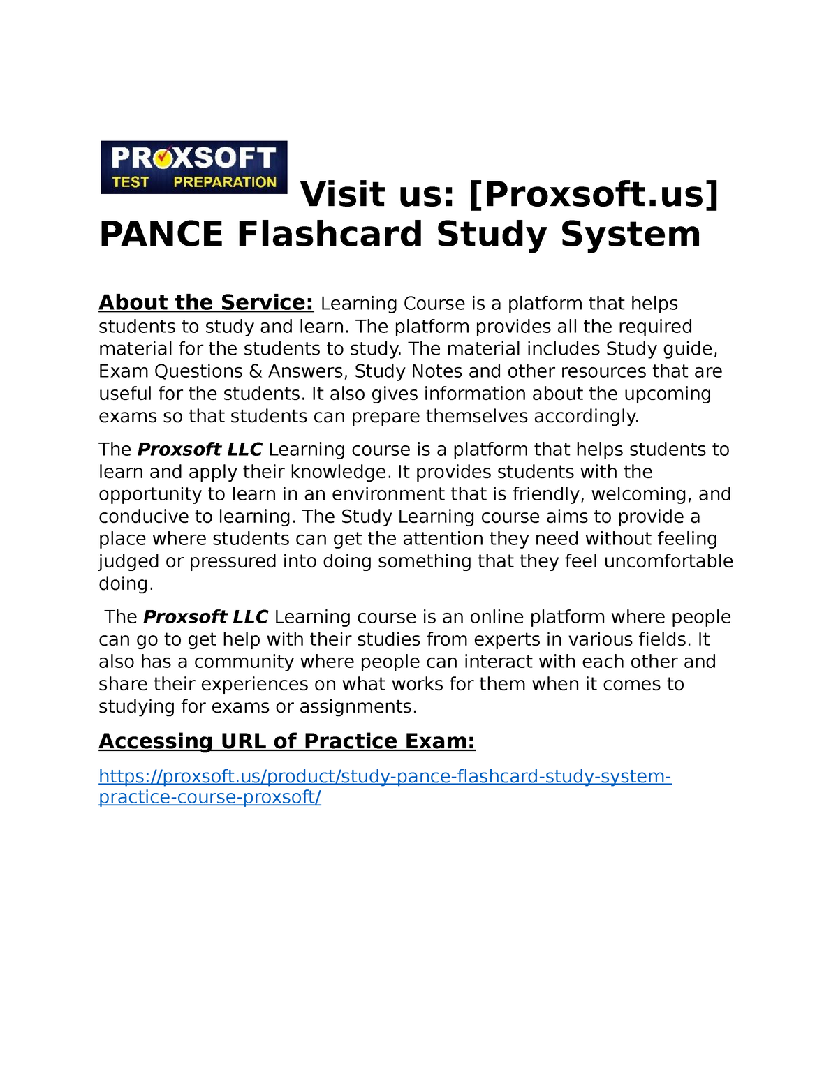 Revised PANCE Flashcard Study System Practice Course - Visit Us ...