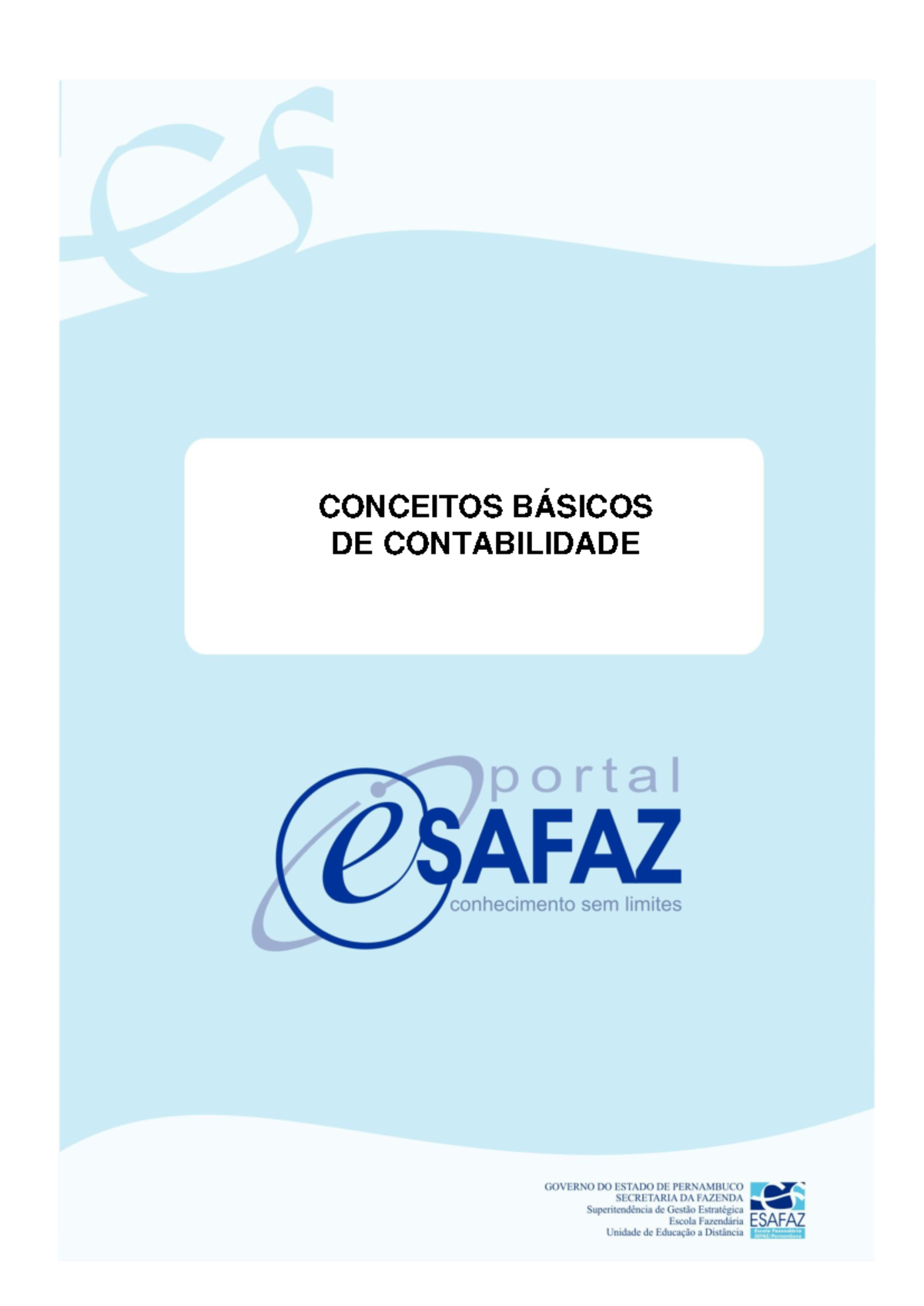 Apostila de Contabilidade - CONCEITOS BÁSICOS DE CONTABILIDADE ...