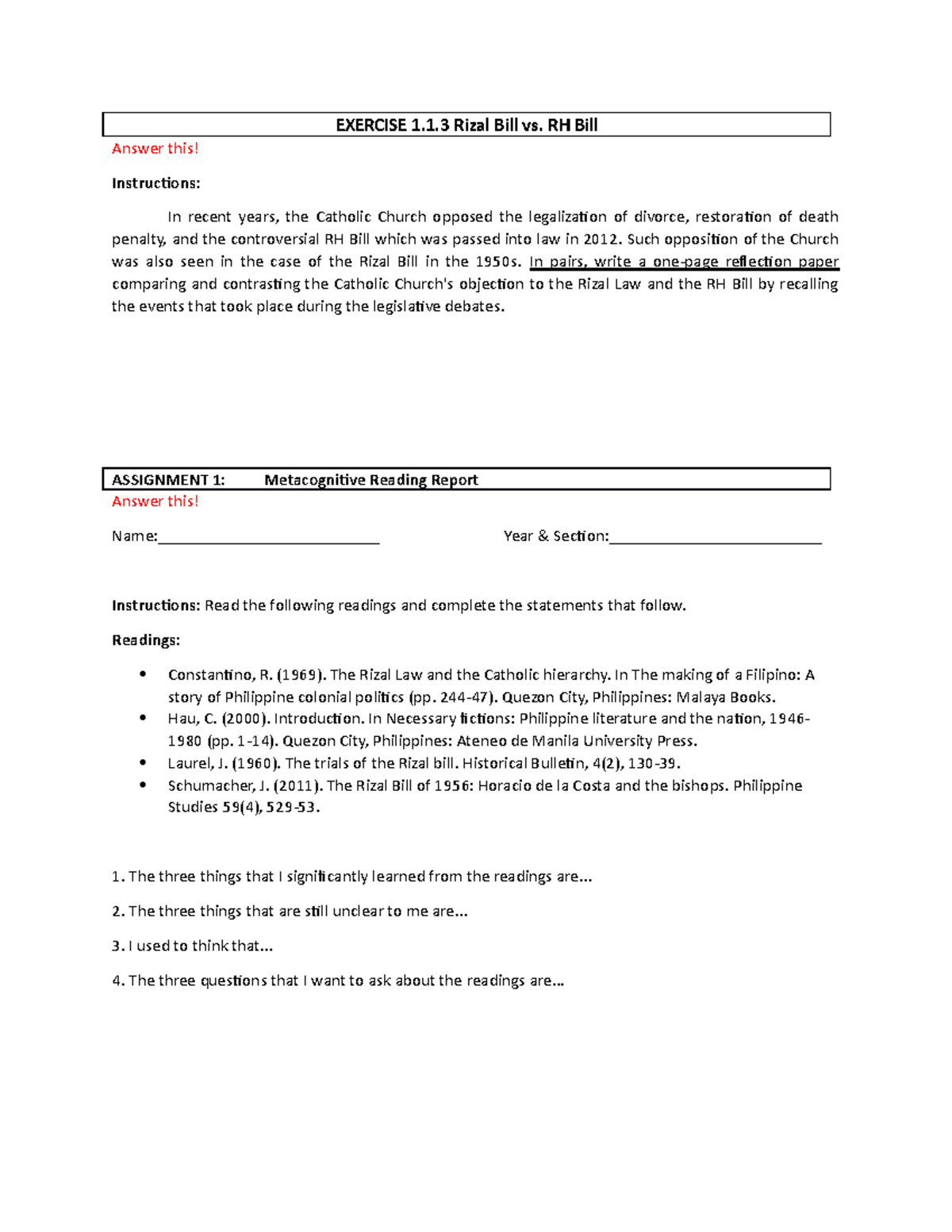 The Rizal Bill Of 1956 Pptx The Rizal Bill Of 1956 Ho vrogue.co