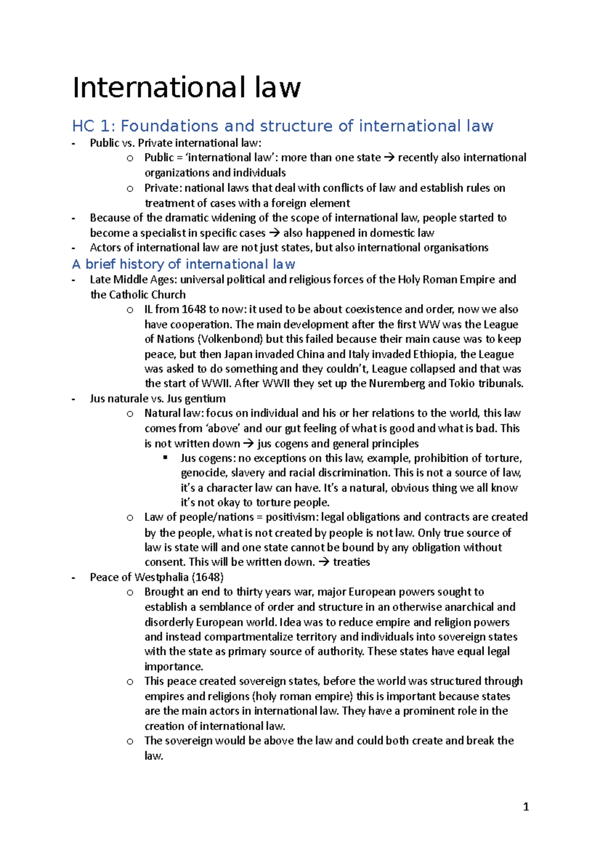 International Law Private International Law O Public More Than One