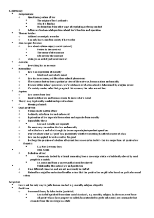Legal Studies Notes - Legal Studies Notes Unit 3- AOS Contents ...