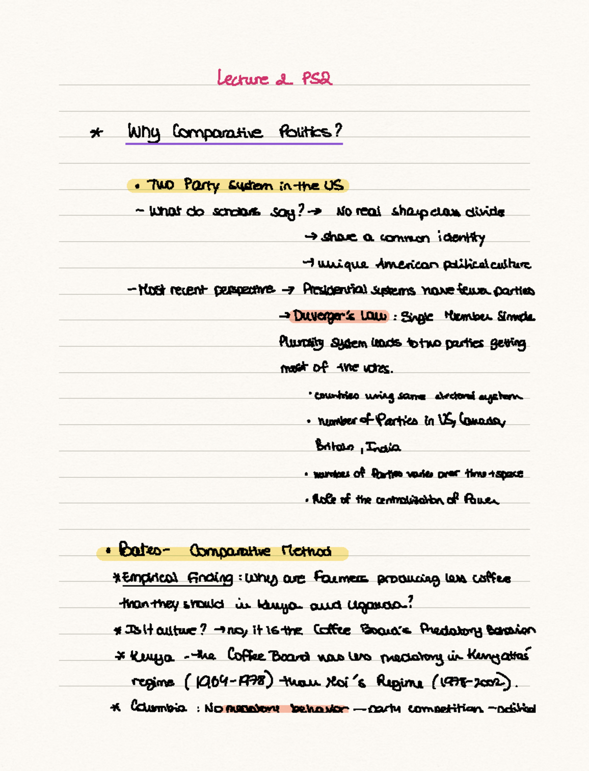 Lecture 2 Why Comparative Politics Lecture 2 Ps Why Lecture 2 Why Comparative Politics Lecture 2 Ps Why