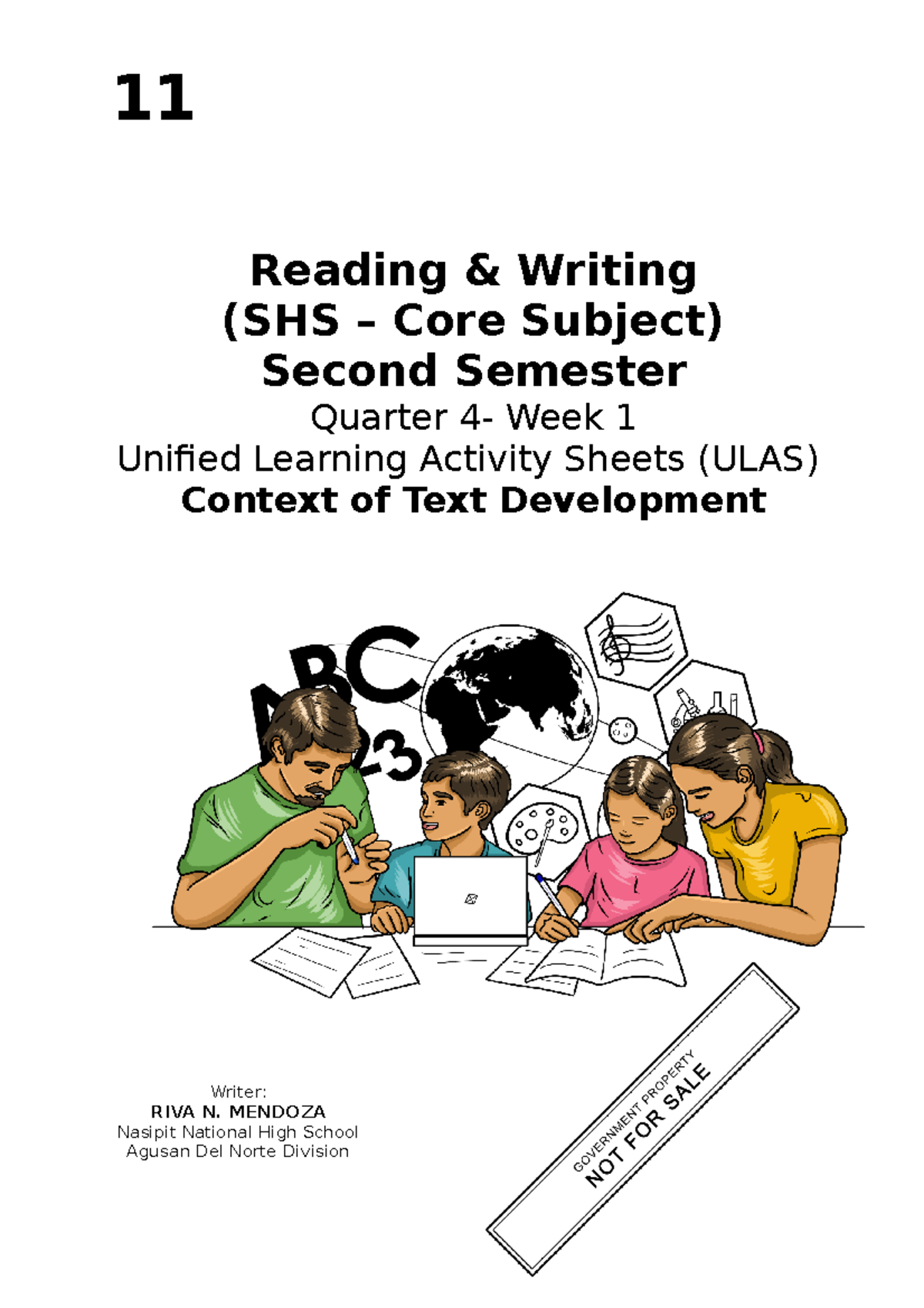 ReadingWriting Q4 Week1 (1) 11 Reading & Writing (SHS Core