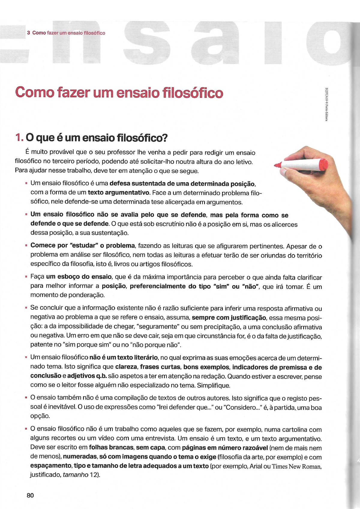 Como Fazer Um Ensaio Filosofico Filosofia Studocu