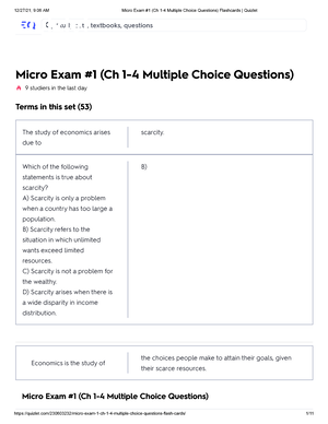 AP Microeconomics Unit 2 MCQ Flashcards Quizlet - Free Trial AP ...