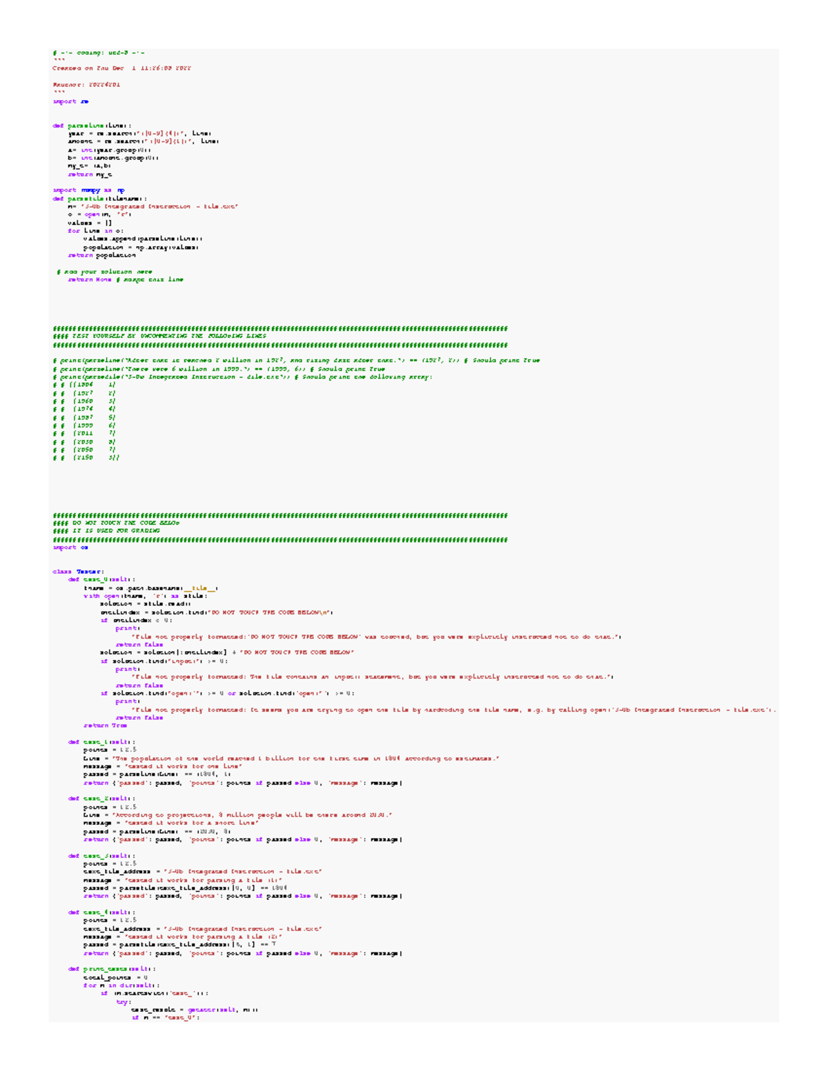 Integrated instruction 3a - coding: utf-8 - """ Created on Thu Dec 1 11 ...