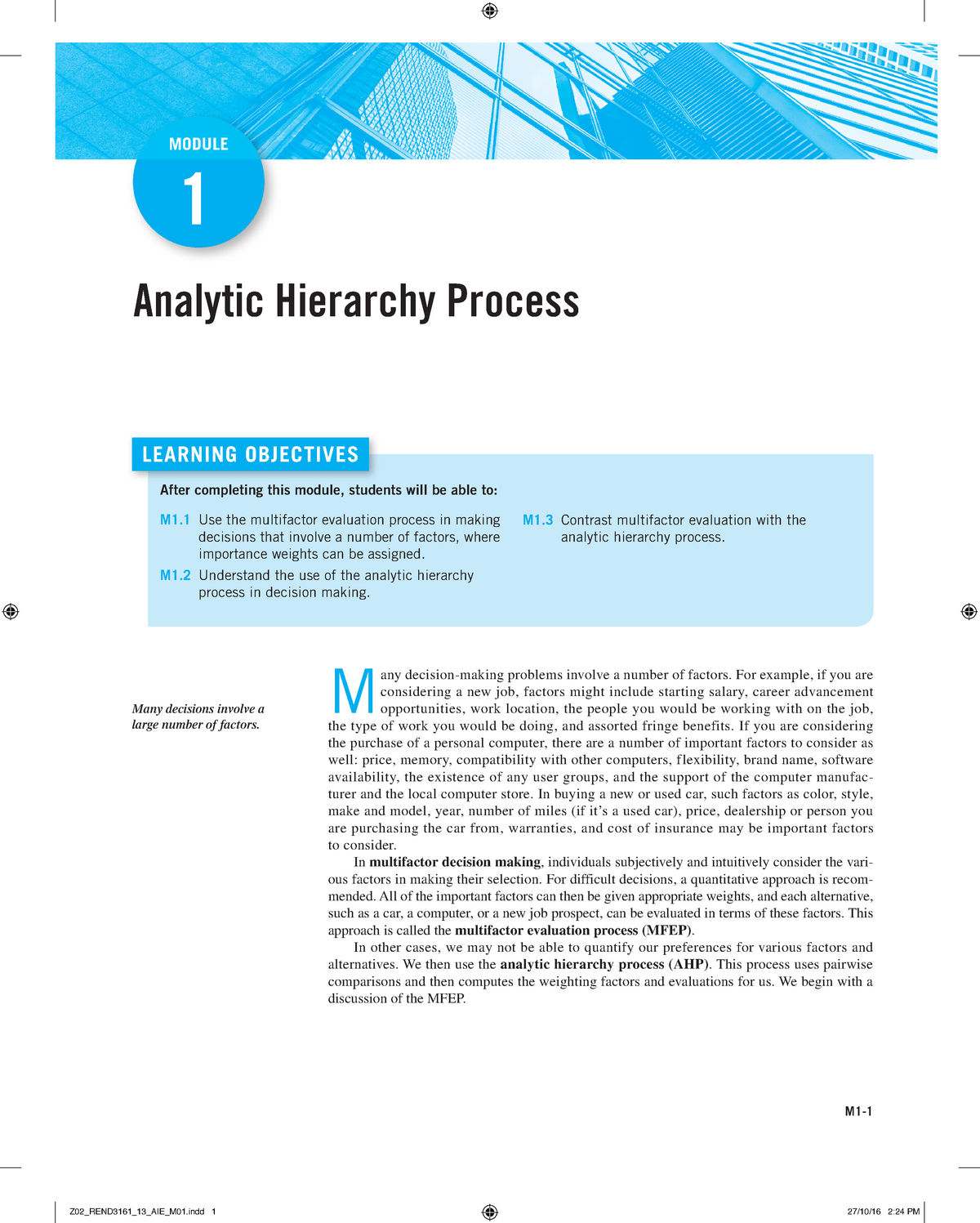 analytic hierarchy process tools