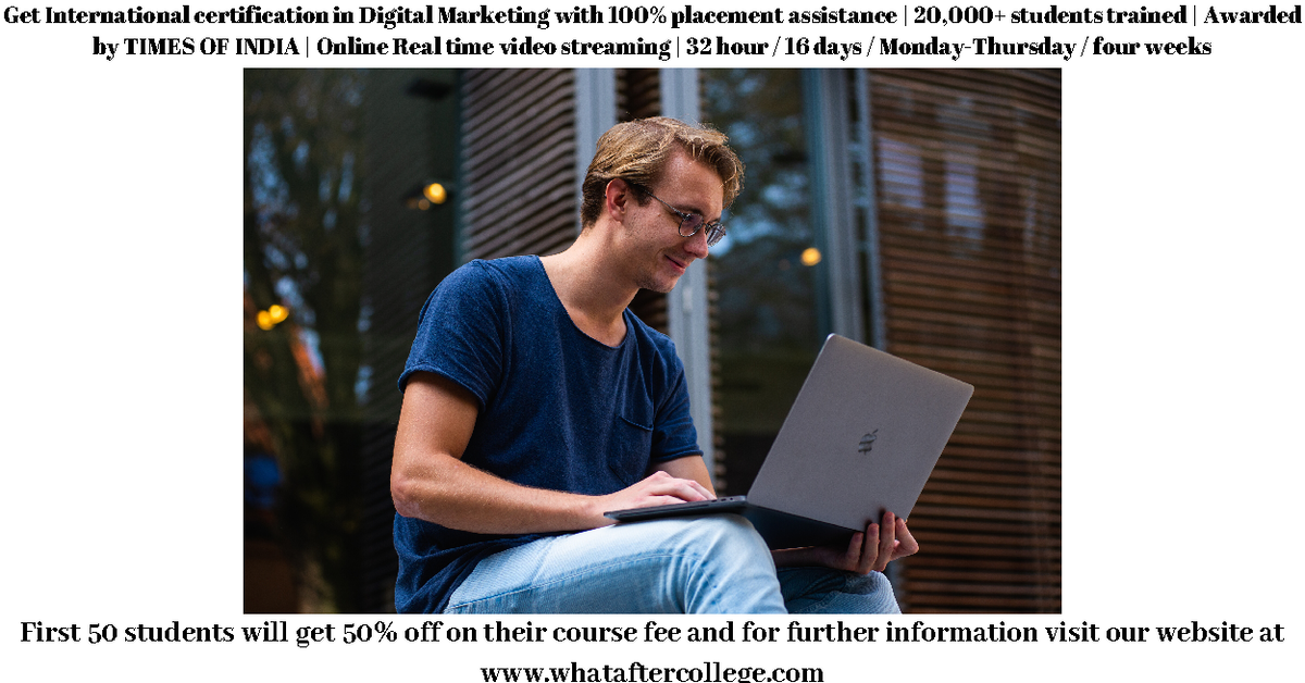 Digital marketing (1) - Computer Science - Get International ...