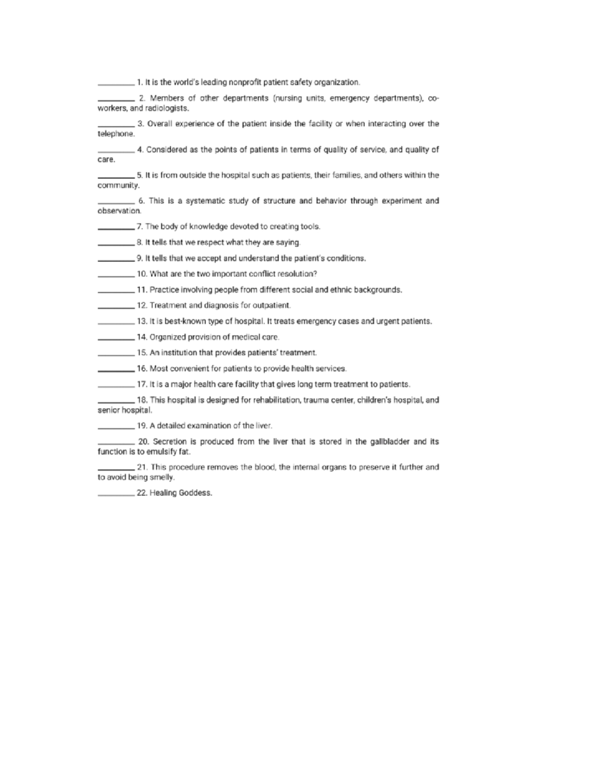 Some questions about Introduction to Radiologic Technology subject for ...