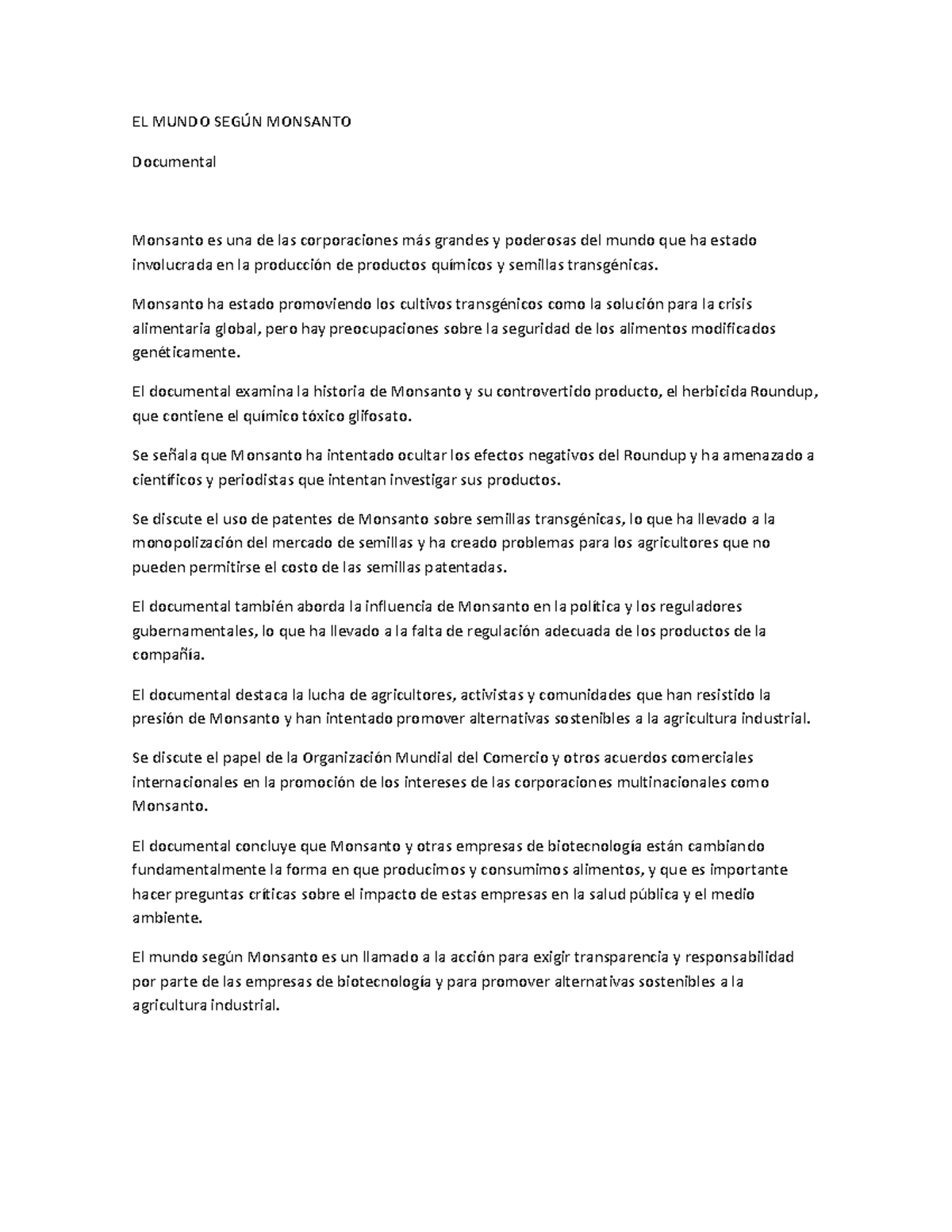 EL Mundo Seg n Monsanto EL MUNDO - Thumb 1200 1553 