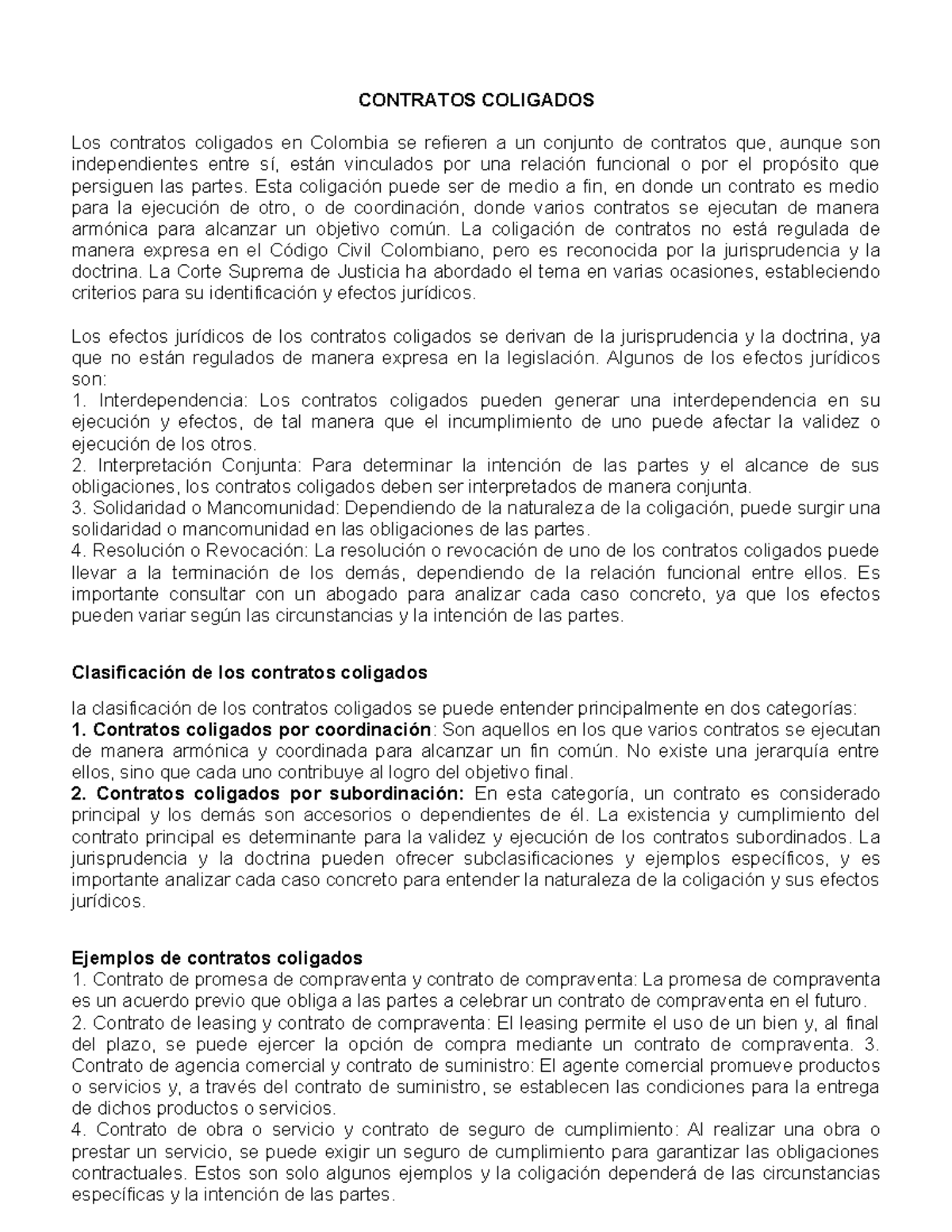 Contratos Coligados - Resumen Contratacion Estatal - CONTRATOS ...