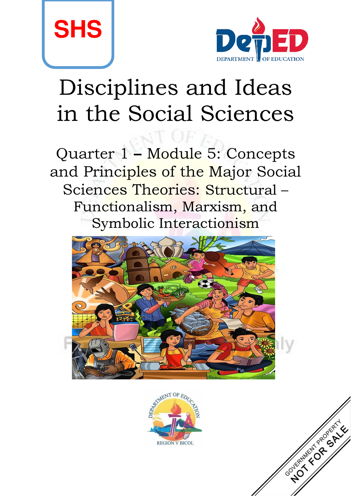 Humss-DISS Module 5 Q1 Week5 - SHS Disciplines And Ideas In The Social ...