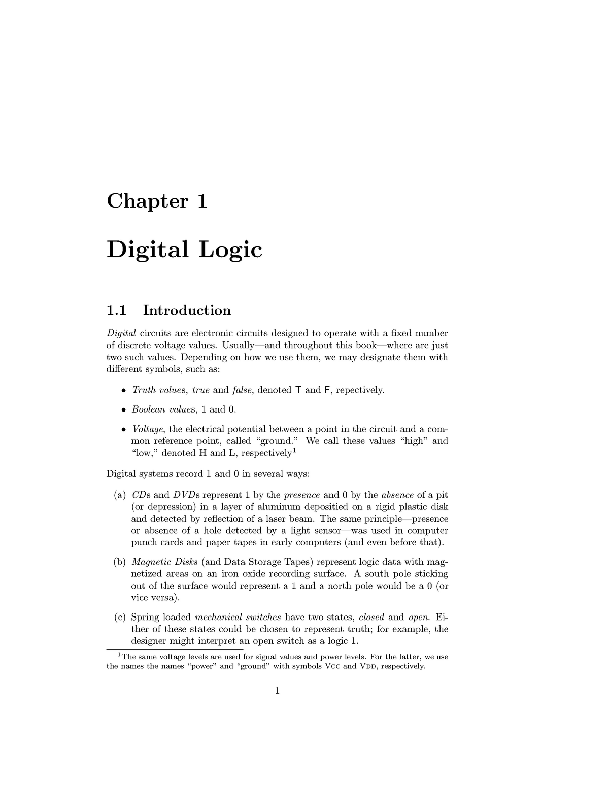 Boolean Algebra Assignments Digital Logic - Chapter 1 Digital Logic 1 ...