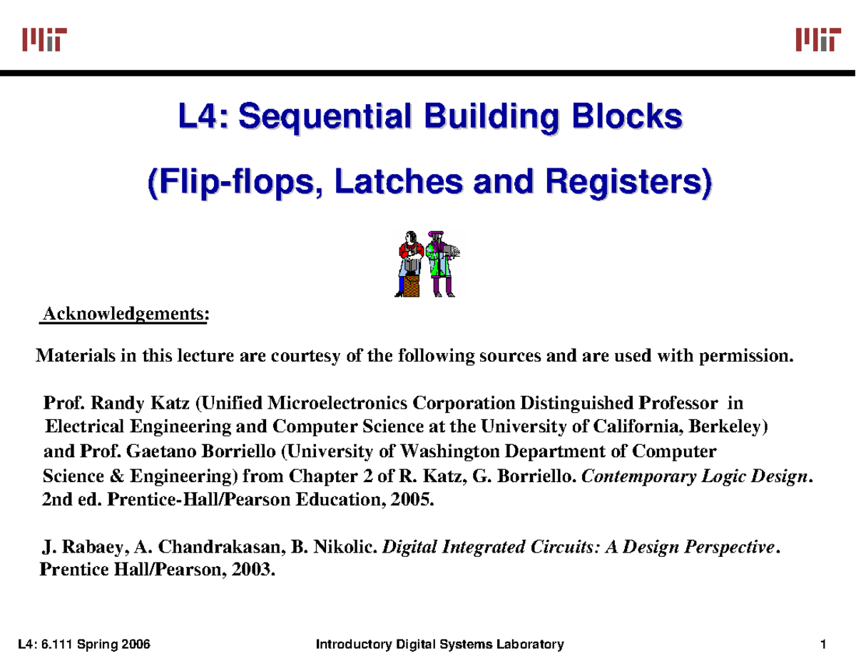 L4 seql blocks - this is it - L4: Sequential Building Blocks L4 ...