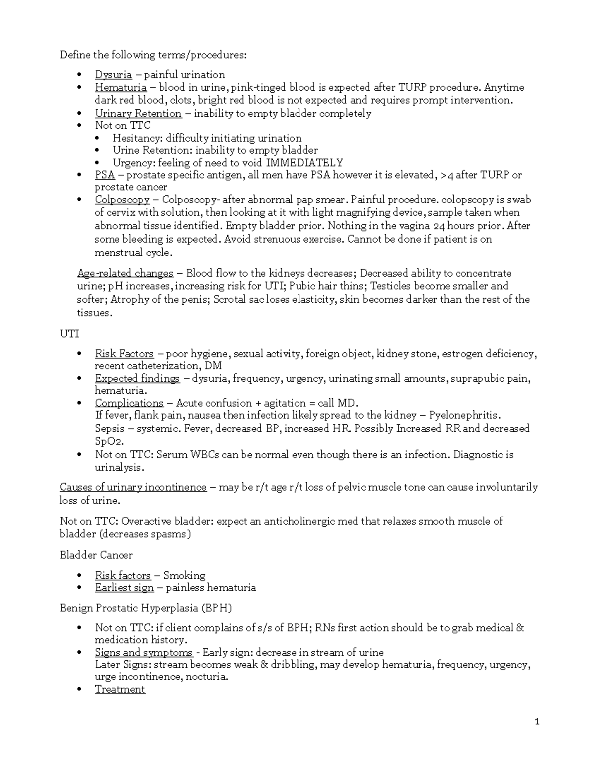 Module+7+TTC+Answers+%281%29 - Define the following terms/procedures ...