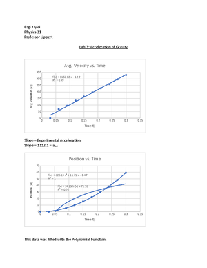 Report for PHY 3 Lab 4 - Your Name: ___________ Date Done: 2/28/22 Date ...
