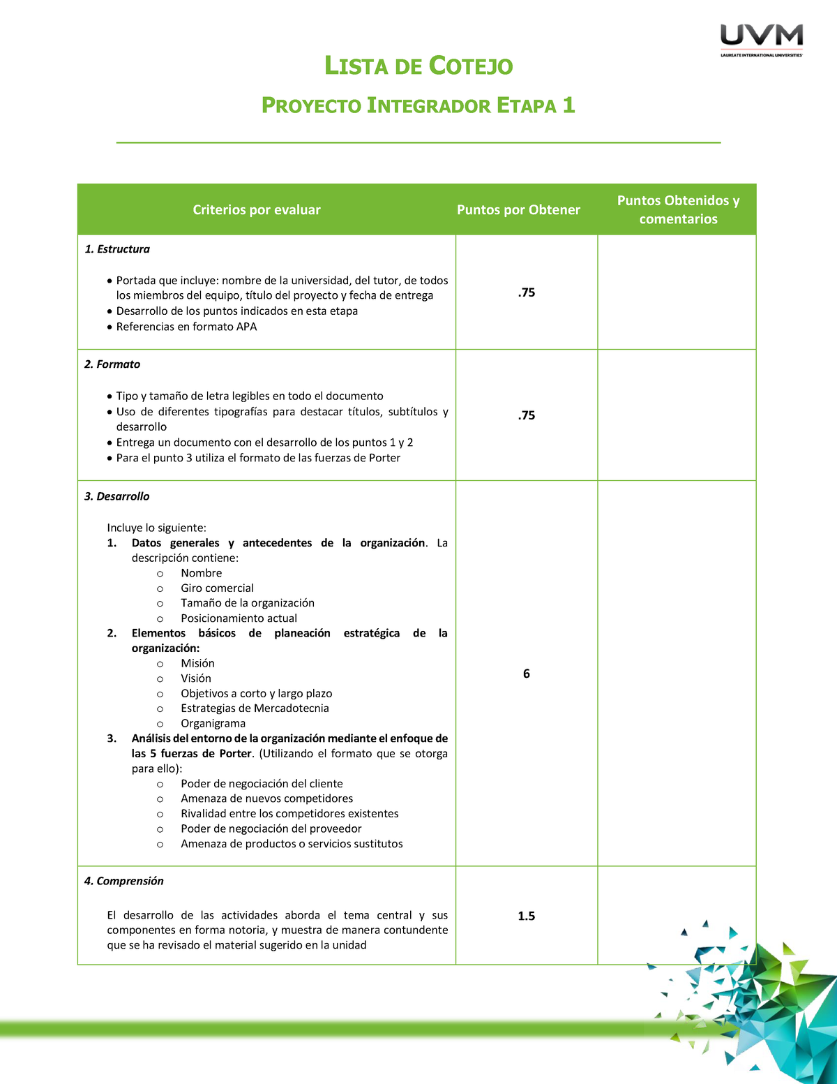 Lista De Cotejo Proyecto Integrador Pdf Lista De Cotejo Proyecto My Hot Sex Picture 6699