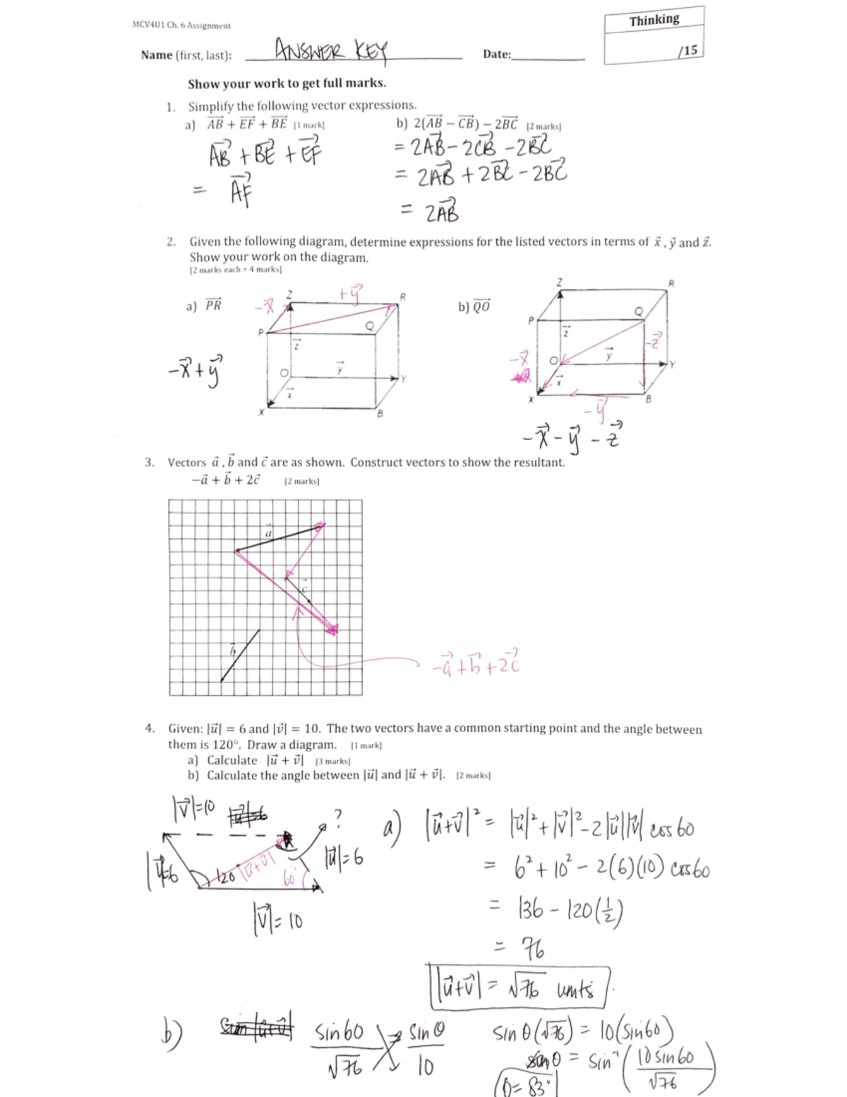 assignment a unit 6 angle bracket answer key