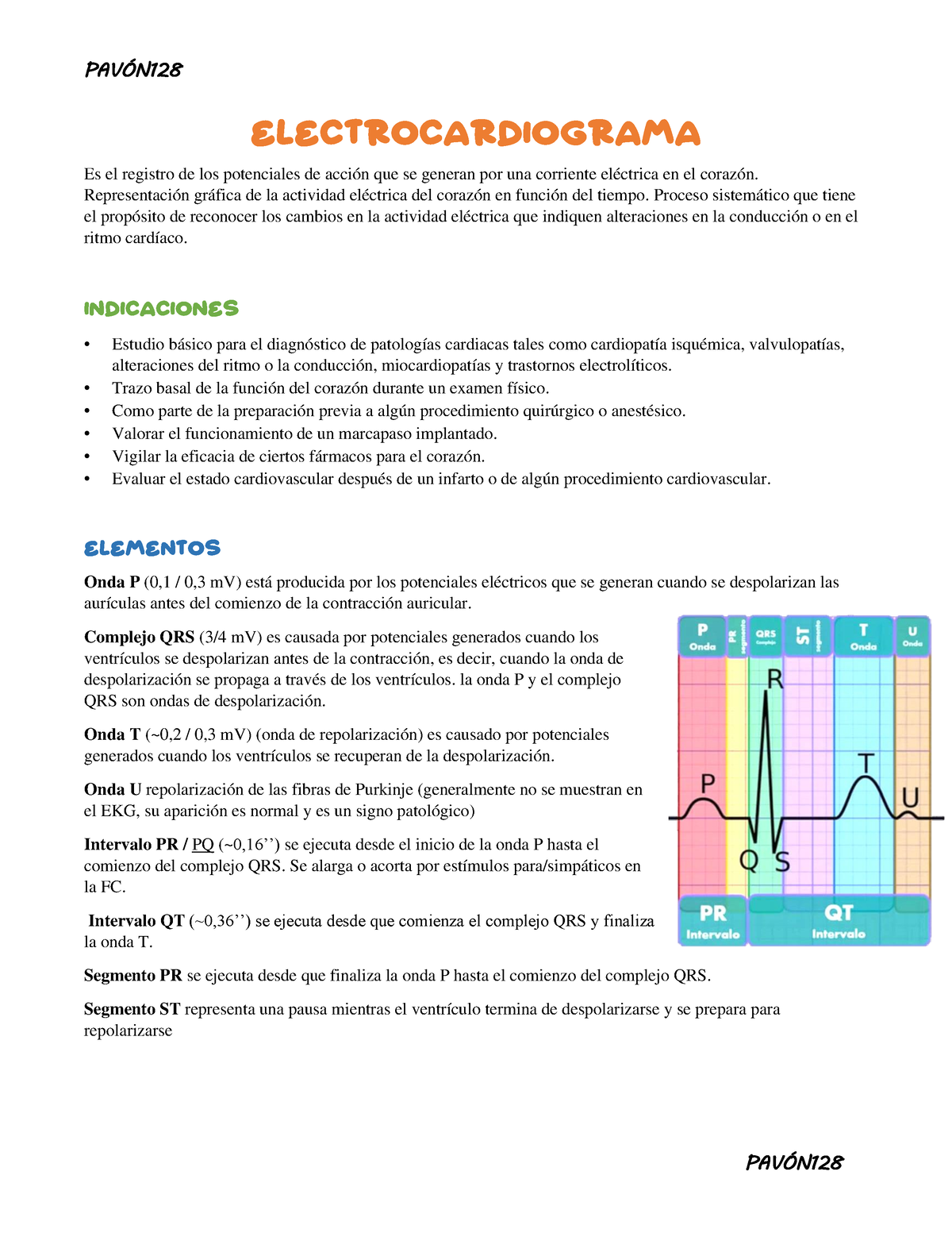 Electrocardiograma - Derivaciones   Eje Cardiaco   Triangulo De 