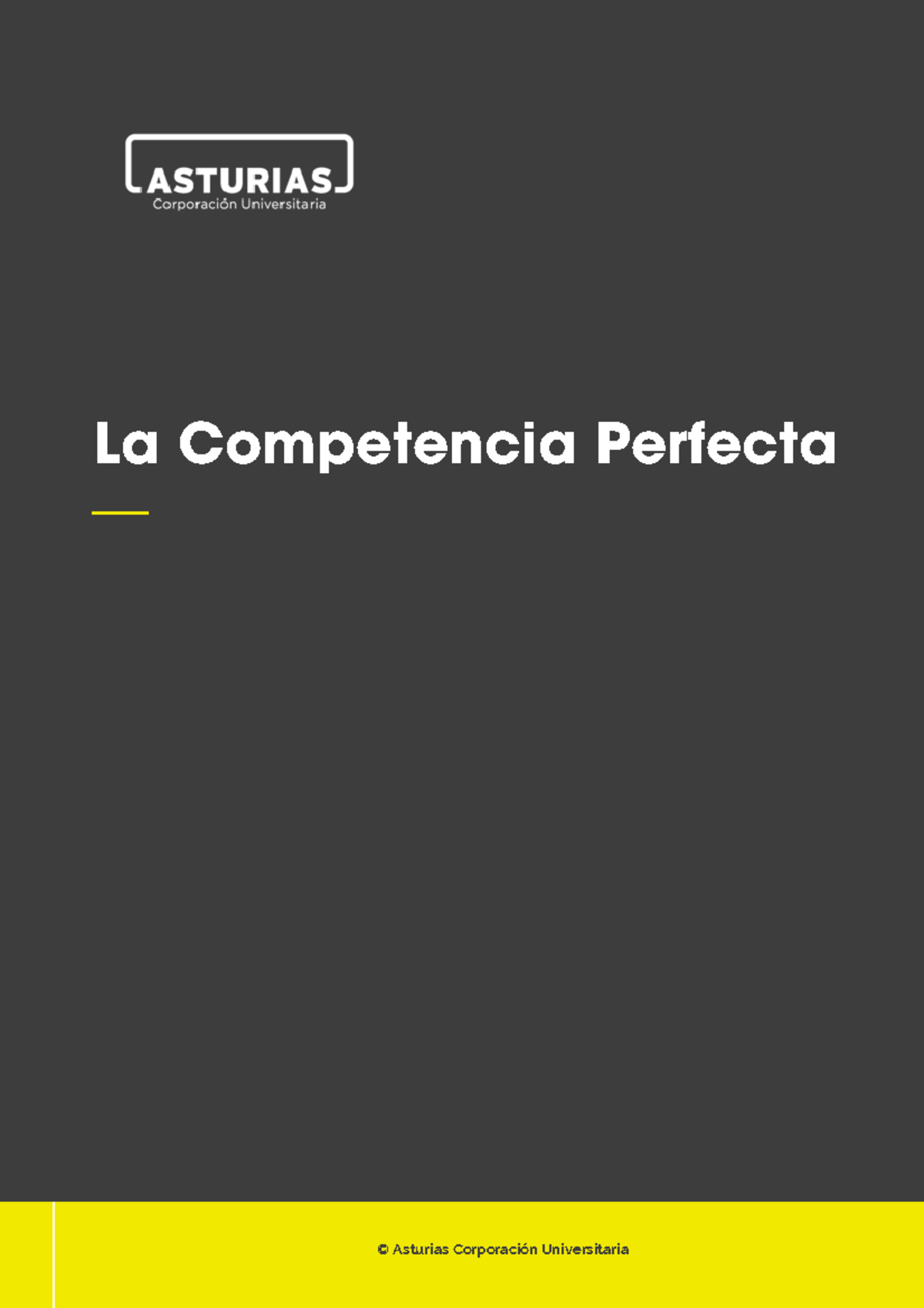 La Competencia Perfecta. - 1 • La Competencia Perfecta — © Asturias ...