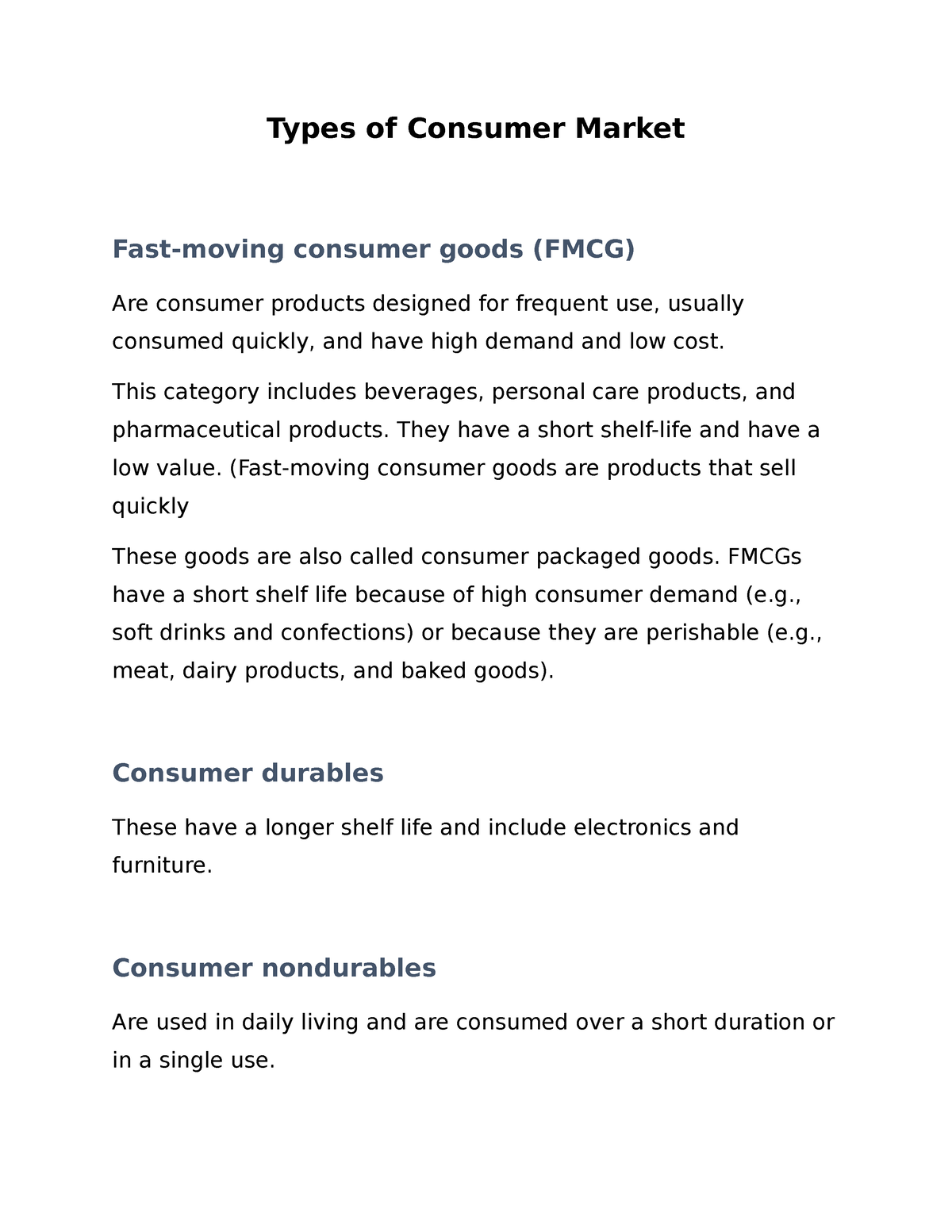 types-of-consumer-market-types-of-consumer-market-fast-moving