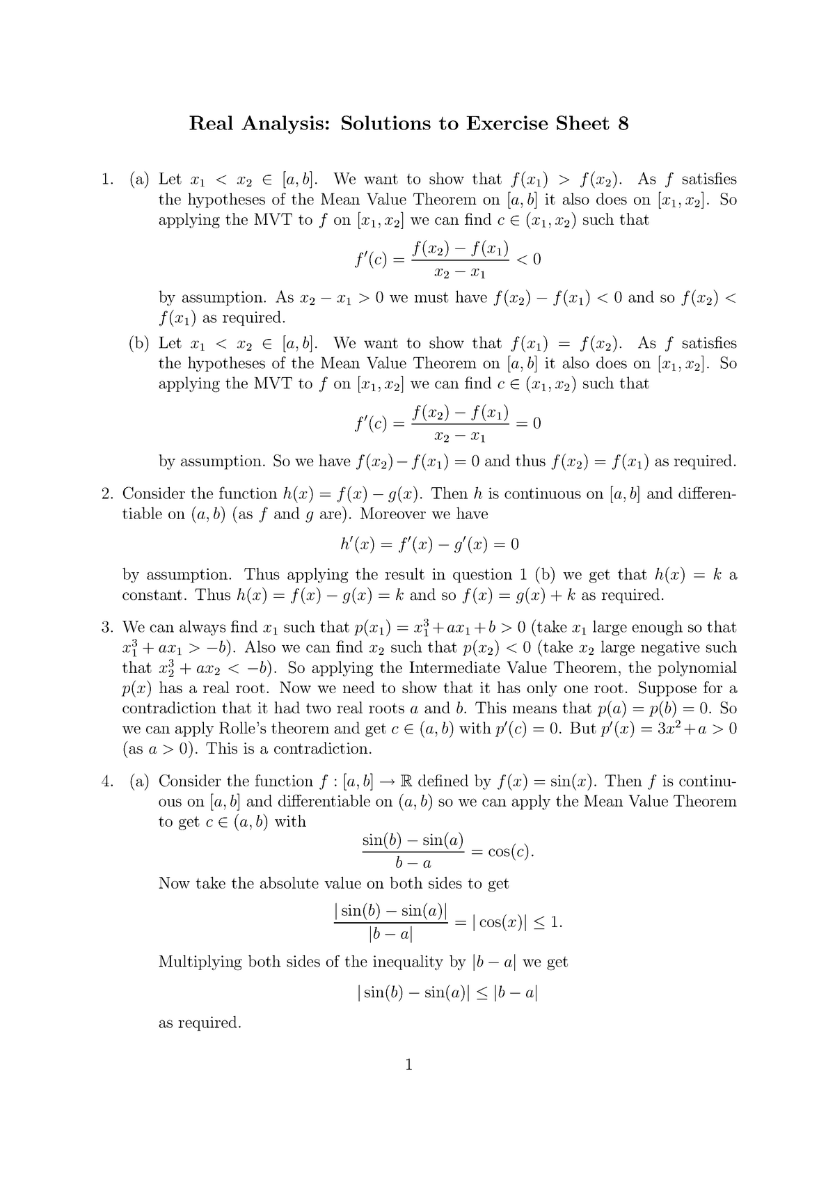 2008-2009-real-analysis-exercise-sheet-8-solutions-real-analysis