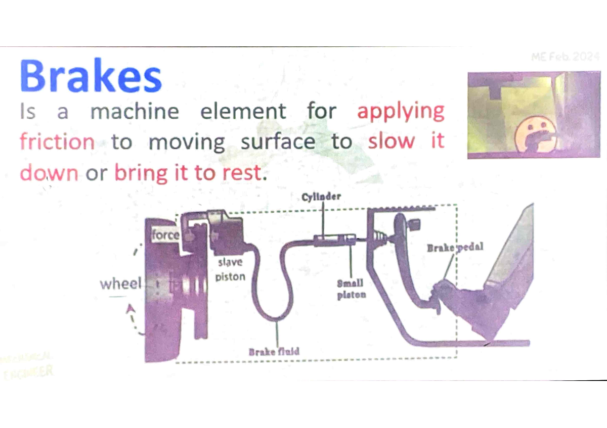 Brakes Springs AND Flywheels Mechanical Engineering Studocu