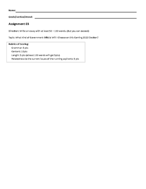 Document for Study Leave pdf - BSED Math - Studocu
