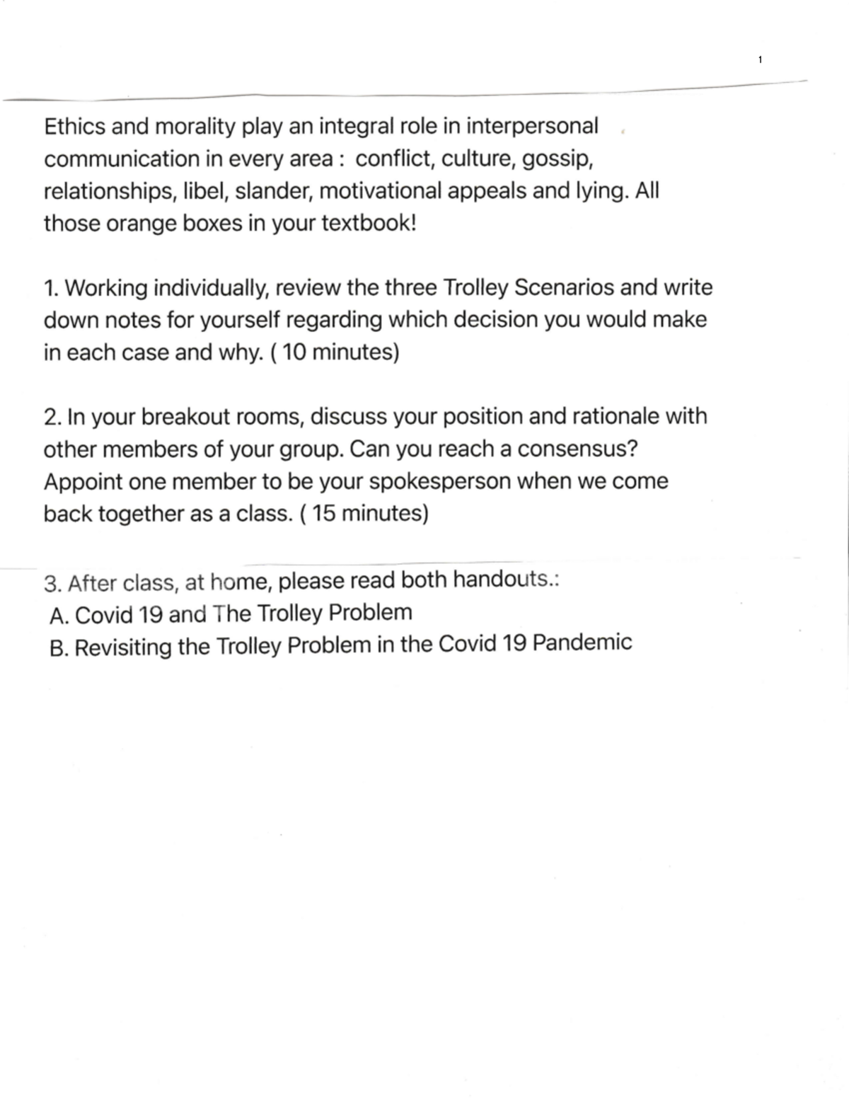 Ch 11 Materials HW - homework with solutions on chapter 11. - Ethics ...
