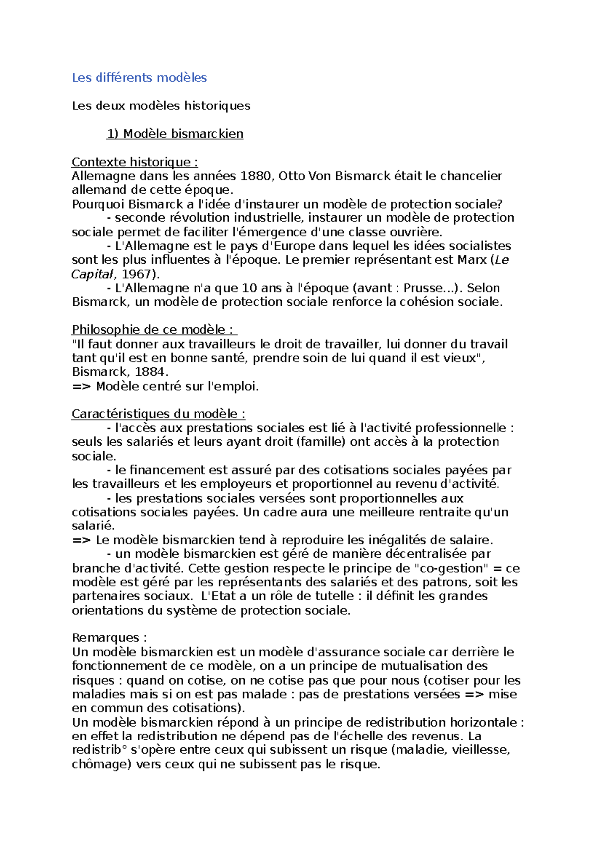 Les différents modèles Les différents modèles Les deux modèles — free download