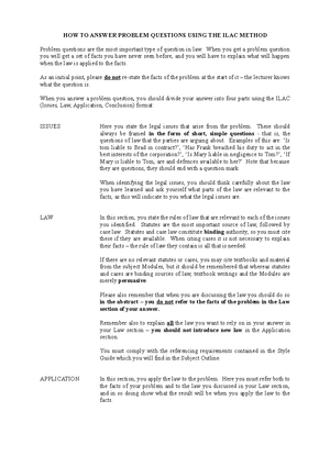 Graham Torts Practice Exam Model Answer - Question I The following ...