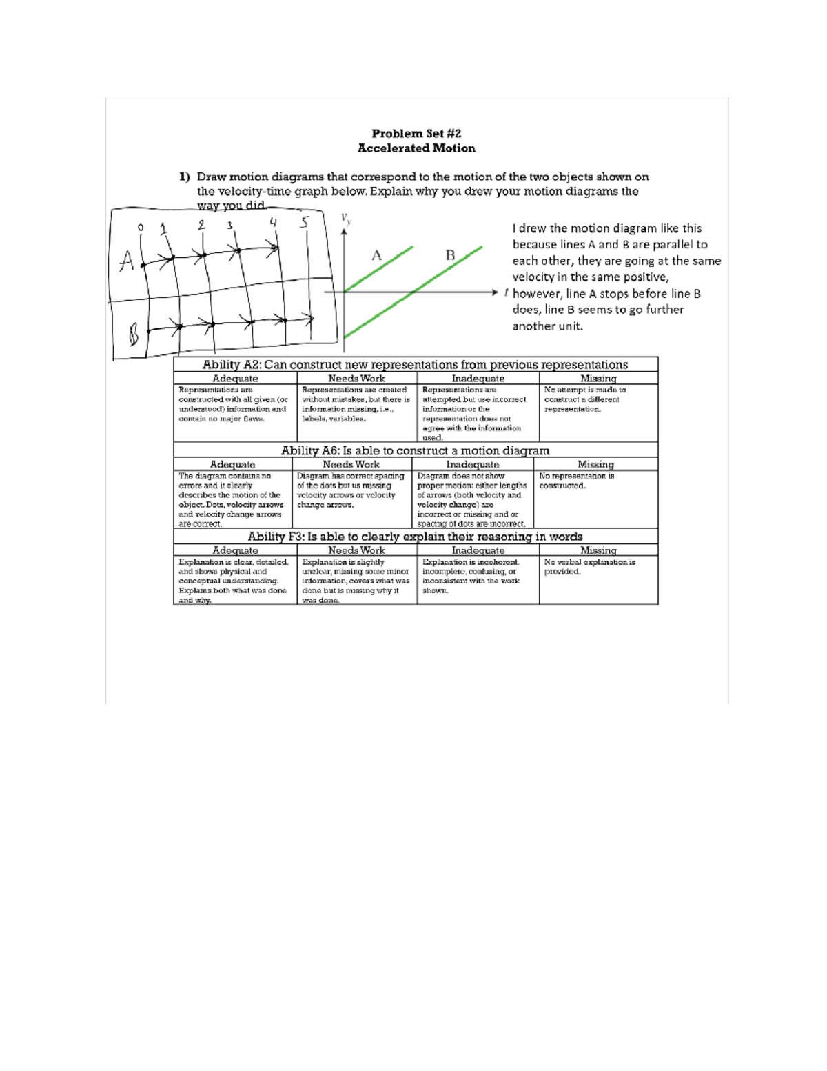 Problem Set 2 Physics 1 - 750:203 - Studocu