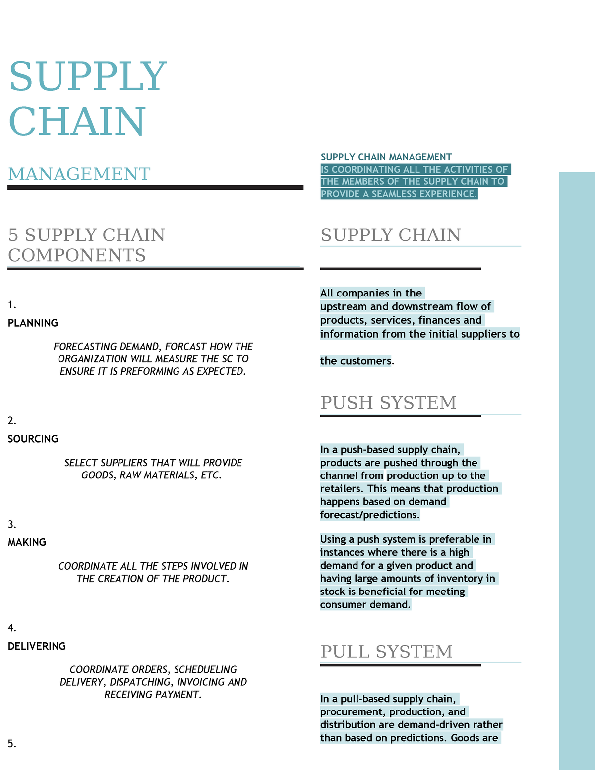 Supply Chain Visual Representation Of Theory Supply Chain Management Supply Chain Management 7680