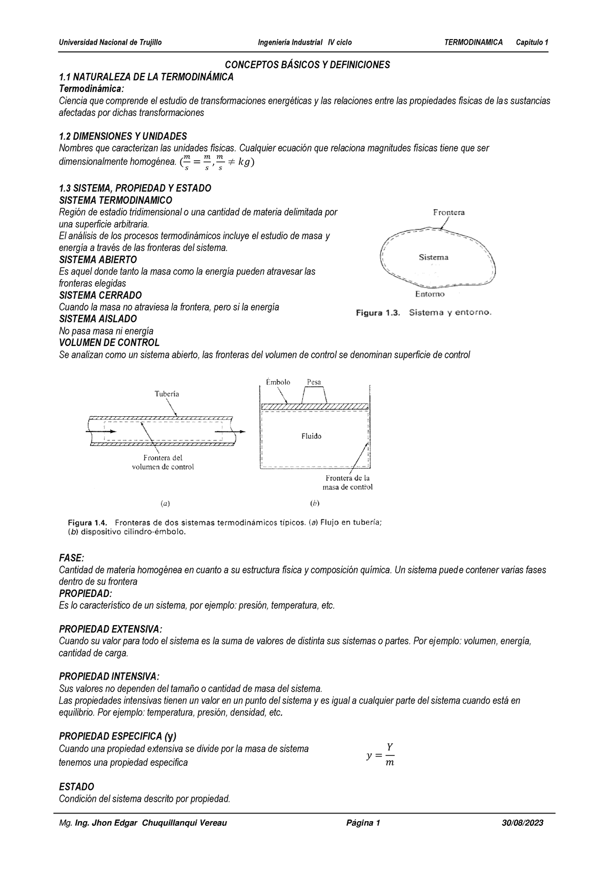 Clase 1 V - Definiciones - CONCEPTOS B¡SICOS Y DEFINICIONES 1 ...